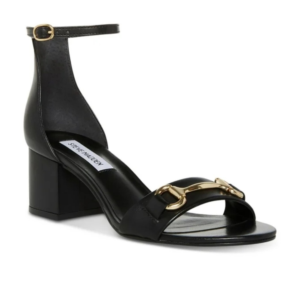 Steve Madden || NWOB || Irene Leather Ankle Strap Heel Sandals